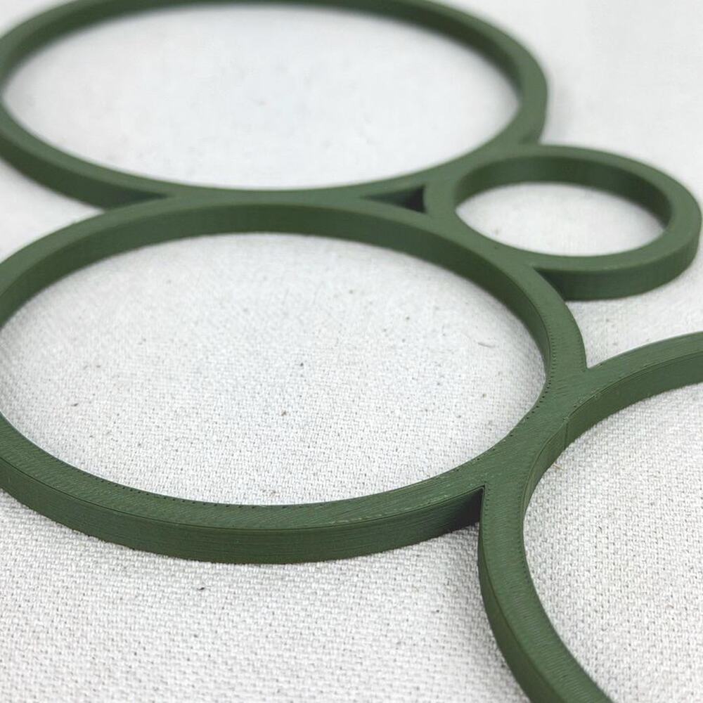 Plant Trellis,Bubble Inspired Plant Support,Geometric Circles,Indoor,11.5" tall - Picture 10 of 11